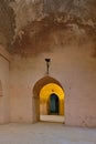 Interior of the old granary and stable of the Heri es-Souani in Meknes, Morocco