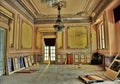 Interior at old history Casino building Royalty Free Stock Photo