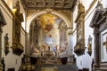 Interior of Santa Maria della Scala church, Siena, Italy Royalty Free Stock Photo