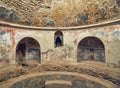 Interior of Stabian Baths Pompeii, Italy