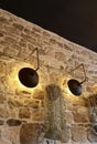 Cafe Interior Decorations / Iron Lamps