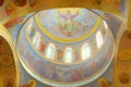 The interior of the Orthodox Cathedral Royalty Free Stock Photo