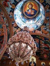 The interior orthodox church - Jesus Christ painted