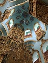 Interior of Orthodox Church, Moscow, Russia Royalty Free Stock Photo