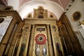 Interior Orthodox Church of the Mother of God `Joy of All who sorrow`, Bolshaya Ordynka, Moscow, Russia Royalty Free Stock Photo