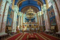 Interior of the Orthodox Church of the Resurrection of Christ. Vitebsk