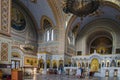 Interior of the ortodox church Royalty Free Stock Photo