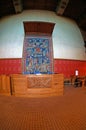 Interior of the Oslo city hall. Norway Royalty Free Stock Photo