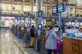 Interior of Oslo Gardermoen International Airport Royalty Free Stock Photo