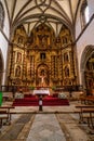 Interior of Our Lady of the Candelaria church in Zafra. Badajoz. Spain. Europe