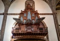 Interior of Our Lady of the Candelaria church in Zafra. Badajoz. Spain. Europe