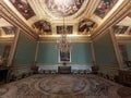 Interior of the palace of Versailles, France.