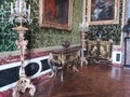 Interior of the palace of Versailles, France.