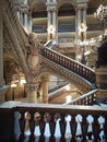 Interior of the Palais Garnier Royalty Free Stock Photo