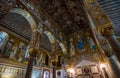 Interior of the Palatine Chapel of Palermo, Sicily, Italy Royalty Free Stock Photo