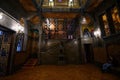 Interior of The Palau Guell in Barcelona, Spain