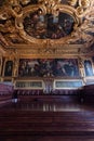 Interior of Palazzo Ducale or Doge`s Palace in Venice, Italy