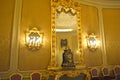 Indside the Palazzo Ducezio, Hall of Mirrors Noto Sicily Italy