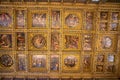 Interior in Palazzo Vecchio Old Palace Florence, Tuscany, Italy Royalty Free Stock Photo