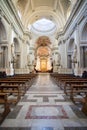 Interior of Palermo Cathedral, Sicily Royalty Free Stock Photo