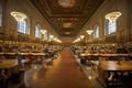 Interior view of New York Public Library