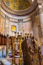 Catholic church interior Pantheon building Rome Italy