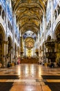 interior of Parma Cathedral, Emilia-Romagna, Italy Royalty Free Stock Photo