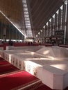 Interior part of Faisal Masjid, Islamabad Pakistan