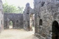 interior passage and arched openings inside kalachand temple complex Royalty Free Stock Photo