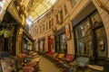 Interior of the Passage Macca-Villacrosse, Bucharest, Romania Royalty Free Stock Photo