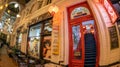 Interior of the Passage Macca-Villacrosse, Bucharest, Romania Royalty Free Stock Photo