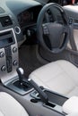 Interior of passenger car Royalty Free Stock Photo