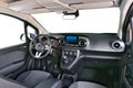 Dashboard of a modern passenger van Royalty Free Stock Photo