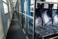 Interior of a train vagon