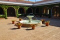 Interior patio Andalusian cortijo Royalty Free Stock Photo