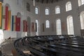 Interior of the Paulskirche Plenary Hall, upper floor of the Frankfurt Paulskirche, Germany Royalty Free Stock Photo