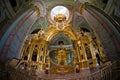 Interior of Peter and Paul cathedral in Saint-Petersburg Royalty Free Stock Photo