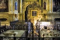 Interior of the Peter and Paul Cathedral in St. Petersburg Royalty Free Stock Photo