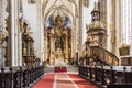Interior of Piarist Church in Krems Royalty Free Stock Photo