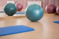 Interior of pilates room Royalty Free Stock Photo