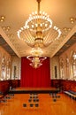 The Plymouth Guildhall, England Interior.