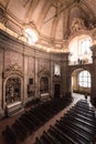 Interior of Portuguese Church in Porto