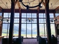 The Interior of the Prince of Wales Hotel at Waterton Lake National Park in Waterton Park, AB Canada