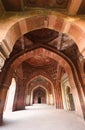 Interior of Qila-i-kuna Mosque, Purana Qila, New Delhi, India