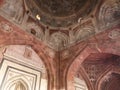 Interior of Qila-i-kuna Mosque, Purana Qila, New Delhi, India