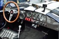 Interior of the race vintage car Royalty Free Stock Photo