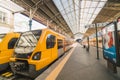 Interior of the railways train station of Porto, traditional and touristic destination