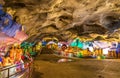 Interior of the Ramayana Cave at Batu Caves complex, Kuala Lumpur, Malaysia Royalty Free Stock Photo