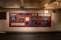 Interior of the renowned New York Transit Museum, located in the bustling city of New York