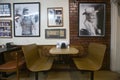 Interior of restaurant in Mount Airy, North Carolina, the town featured in Ã¯Â¿Â½Mayberry RFDÃ¯Â¿Â½ and home of Andy Griffith Royalty Free Stock Photo